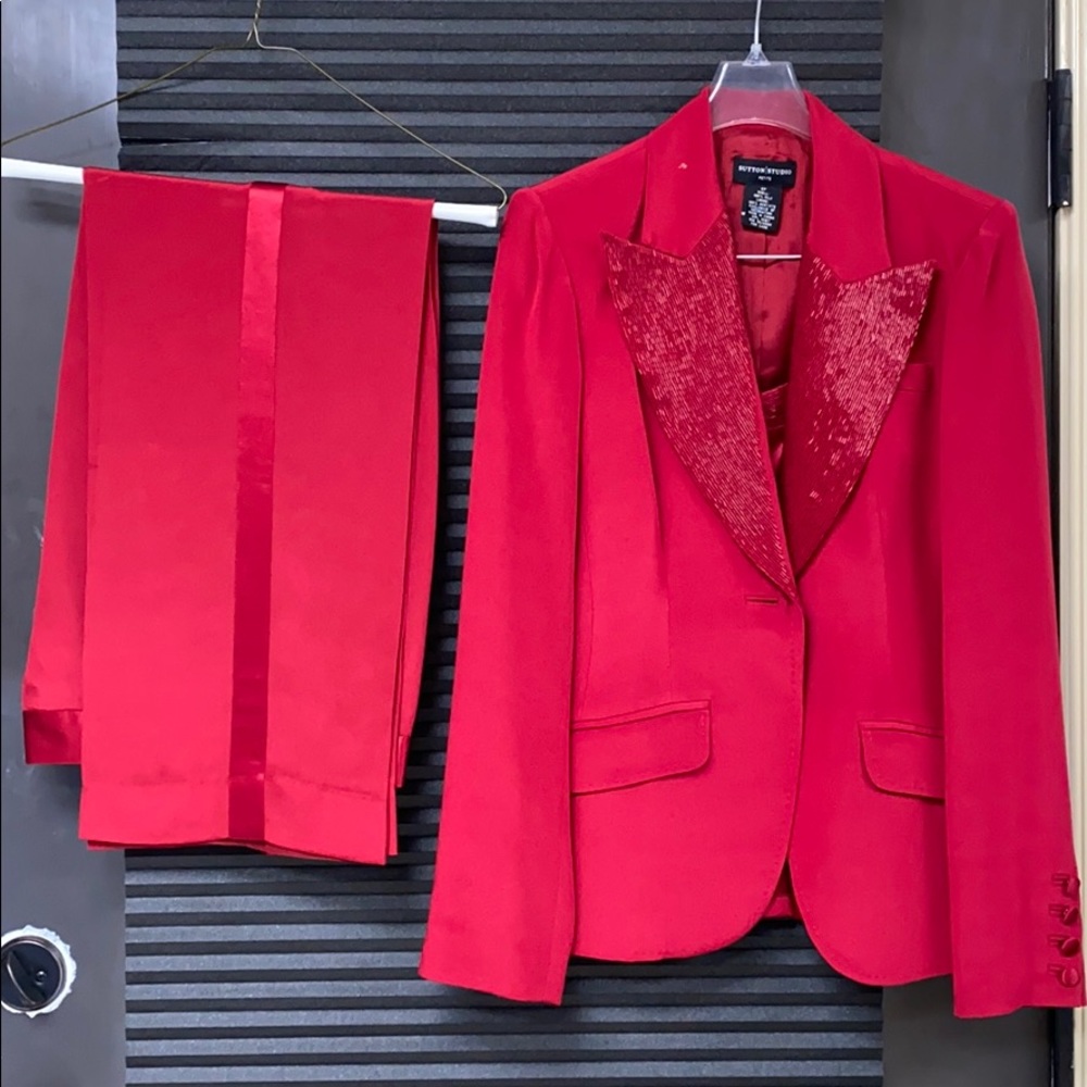 Three piece suit